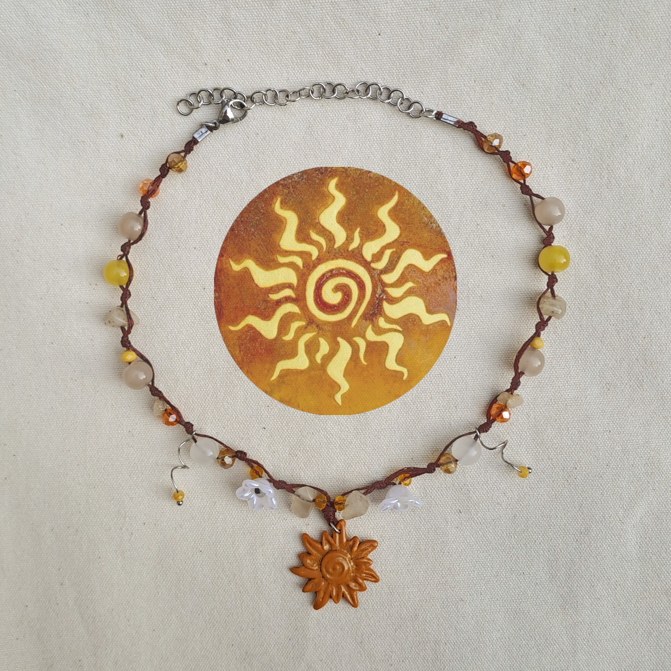 گردنبند خورشید sun bloom